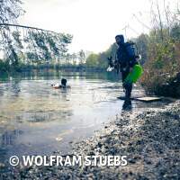 Antauchen mit Gewässeruntersuchung am Schermsee 2025