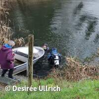 Gew&auml;sseruntersuchung am Schermsee am 01.04.2023