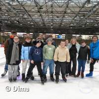 Schlittschuhlaufen 24 der USCO Jugend