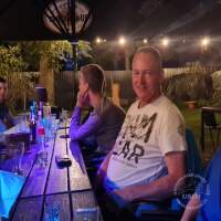 Abends beim Griechen