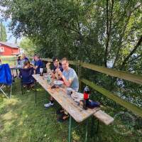 Mittagssnack vom Airfryer ! Auch hier Vollst&auml;ndige Umz&auml;unung, damit keiner ins Wasser f&auml;llt :-)