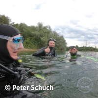 Na wohin schwimmt er denn?