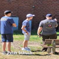 Kompassübung im Freien