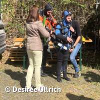 Antauchen mit Gewässeruntersuchung am Schermsee 2025