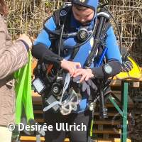 Antauchen mit Gewässeruntersuchung am Schermsee 2025