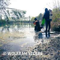 Antauchen mit Gewässeruntersuchung am Schermsee 2025