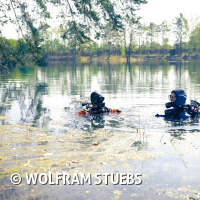 Antauchen mit Gewässeruntersuchung am Schermsee 2025