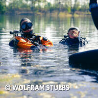 Antauchen mit Gewässeruntersuchung am Schermsee 2025