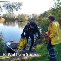 Herbsttauchgang im Schermsee