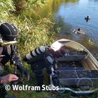 Herbsttauchgang im Schermsee