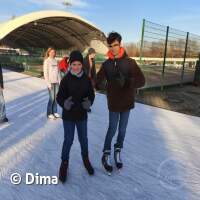 Schlittschuhlaufen 24 der USCO Jugend