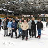 Schlittschuhlaufen 24 der USCO Jugend